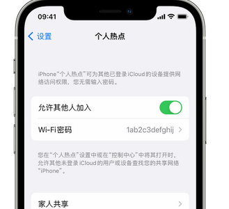 明山apple服务站点分享iPhone上个人热点丢失了怎么办 