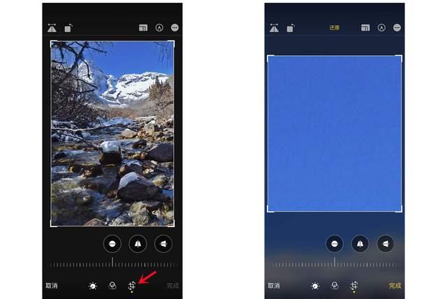 明山苹果手机维修分享iPhone手机如何使用裁剪功能隐藏照片 