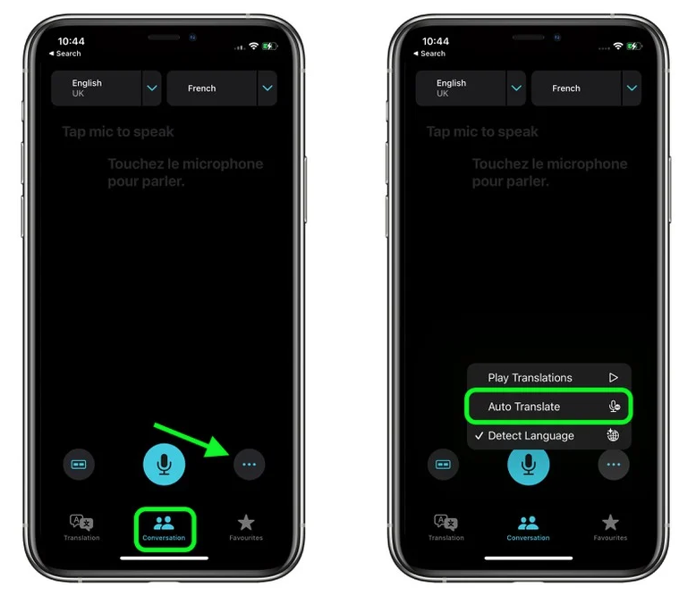 明山苹果手机维修分享iOS 15 “翻译” App 新改进 